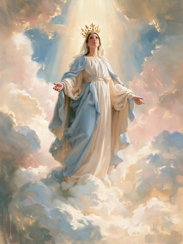 Mary Queen of Heaven - Impressionist · Portrait n° 27