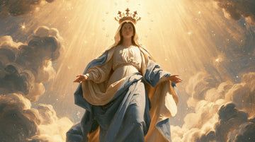 Mary Queen of Heaven - Mary before Heavenly Light · Landscape n° 6