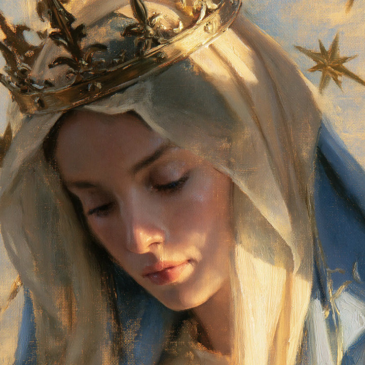 Mary Queen of Heaven - Psychological Close-Up · Square n° 1