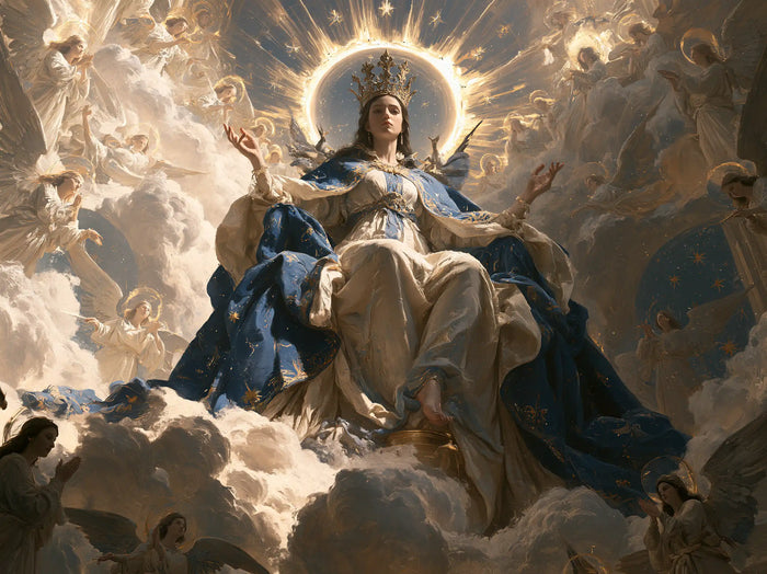 Mary, Queen of Heaven — The Crown in the Ring of White Fire