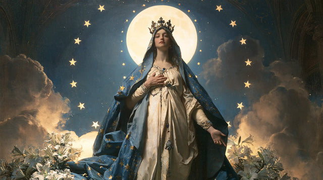 Mary Queen of Heaven - Symbolist · Landscape n° 16