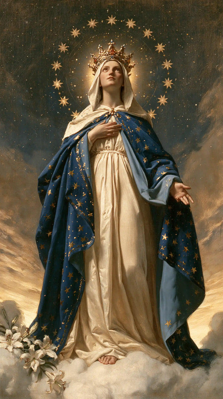 Mary Queen of Heaven - Symbolist · Portrait n° 3
