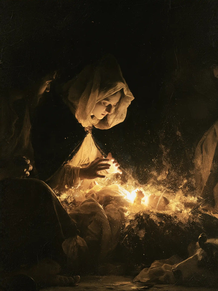 The Nativity - Black and Gold · Portrait n° 11