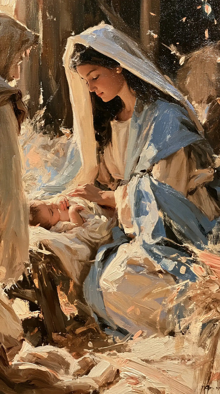 The Nativity — The Smile in the Wooden Shelter