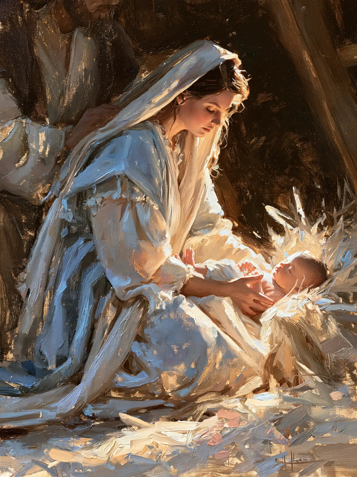 The Nativity — Two Hands Around the Morning