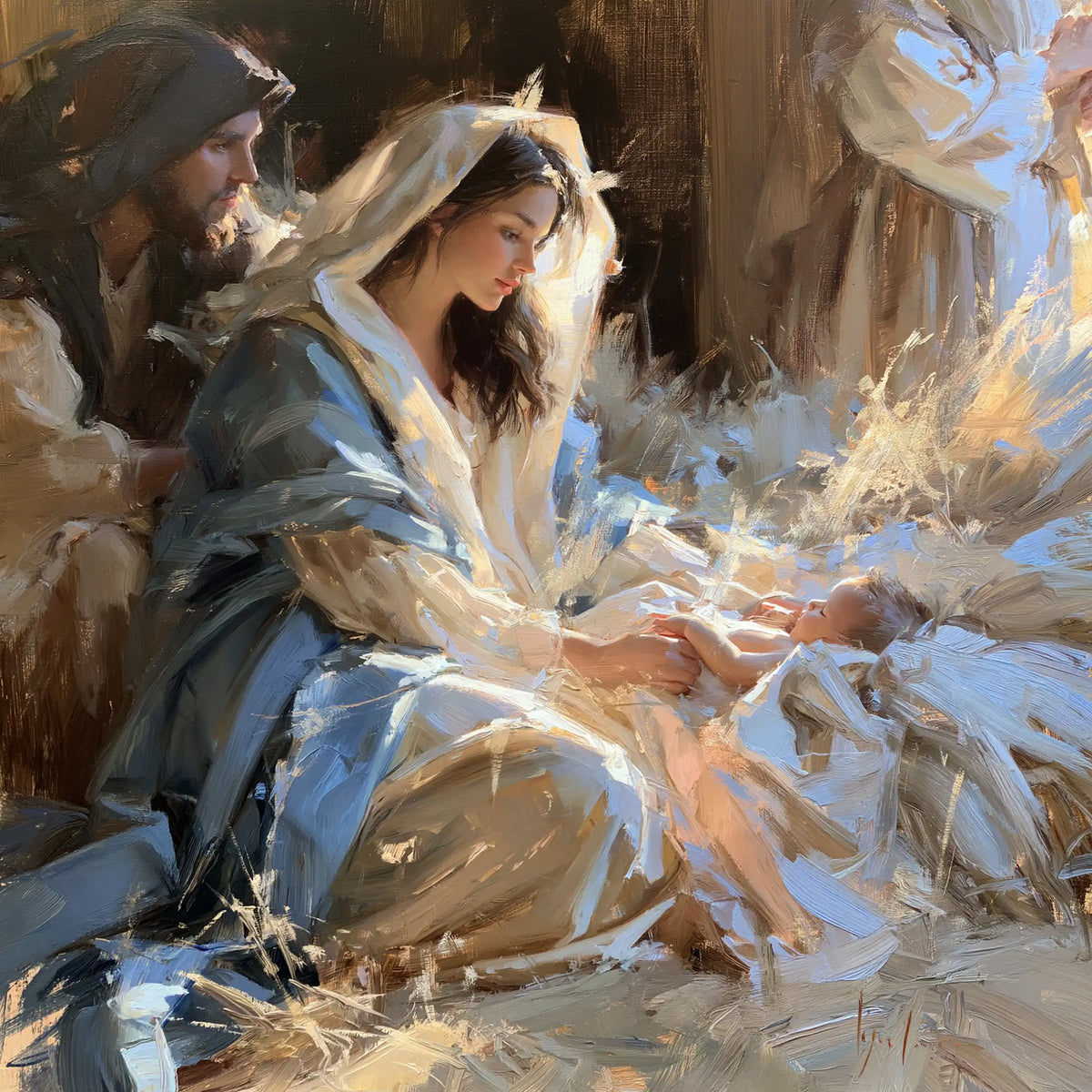 The Nativity — Hands Beside the Nest of Light