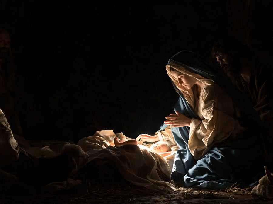 The Nativity - Infant Jesus as Divine Light · Landscape n° 3