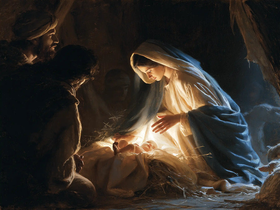 The Nativity - Infant Jesus as Divine Light · Landscape n° 6