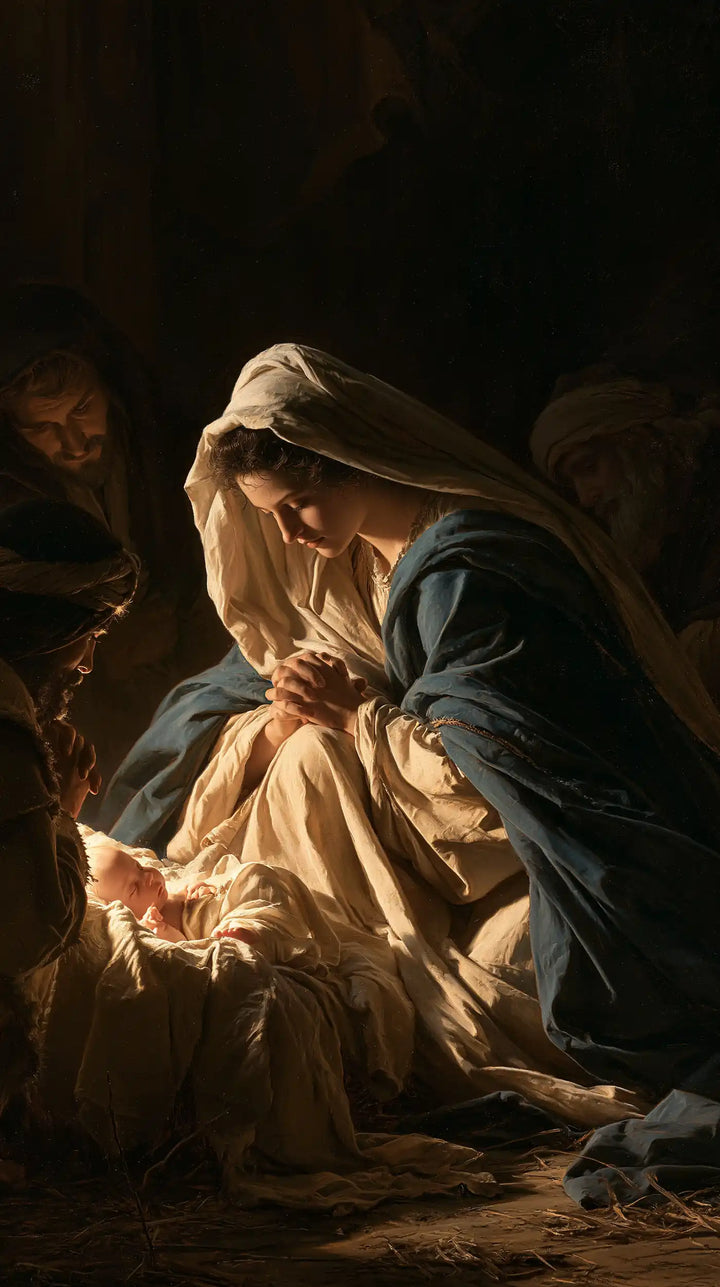 The Nativity - Infant Jesus as Divine Light · Portrait n° 3