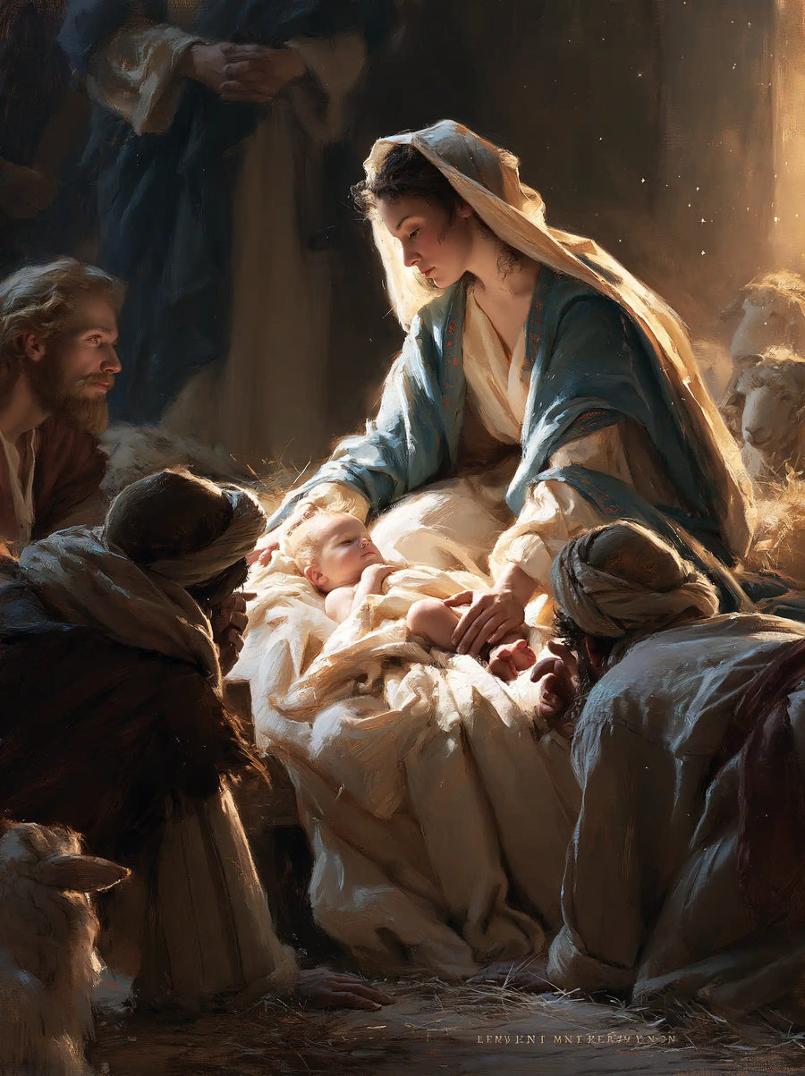 The Nativity - Mary and the Shepherds · Portrait n° 14