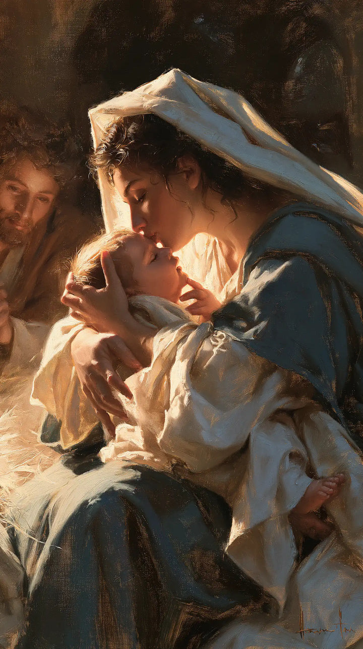 The Nativity — The Kiss Above the Rumpled Sleeves