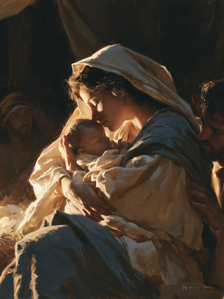 The Nativity - Mary Kissing the Infant Jesus · Portrait n° 10