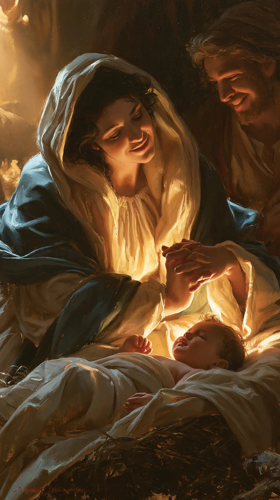 The Nativity - Maternal Joy · Portrait n° 11