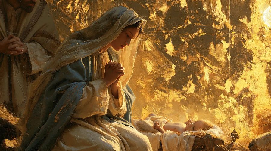 The Nativity - Sacred Gold · Landscape n° 15