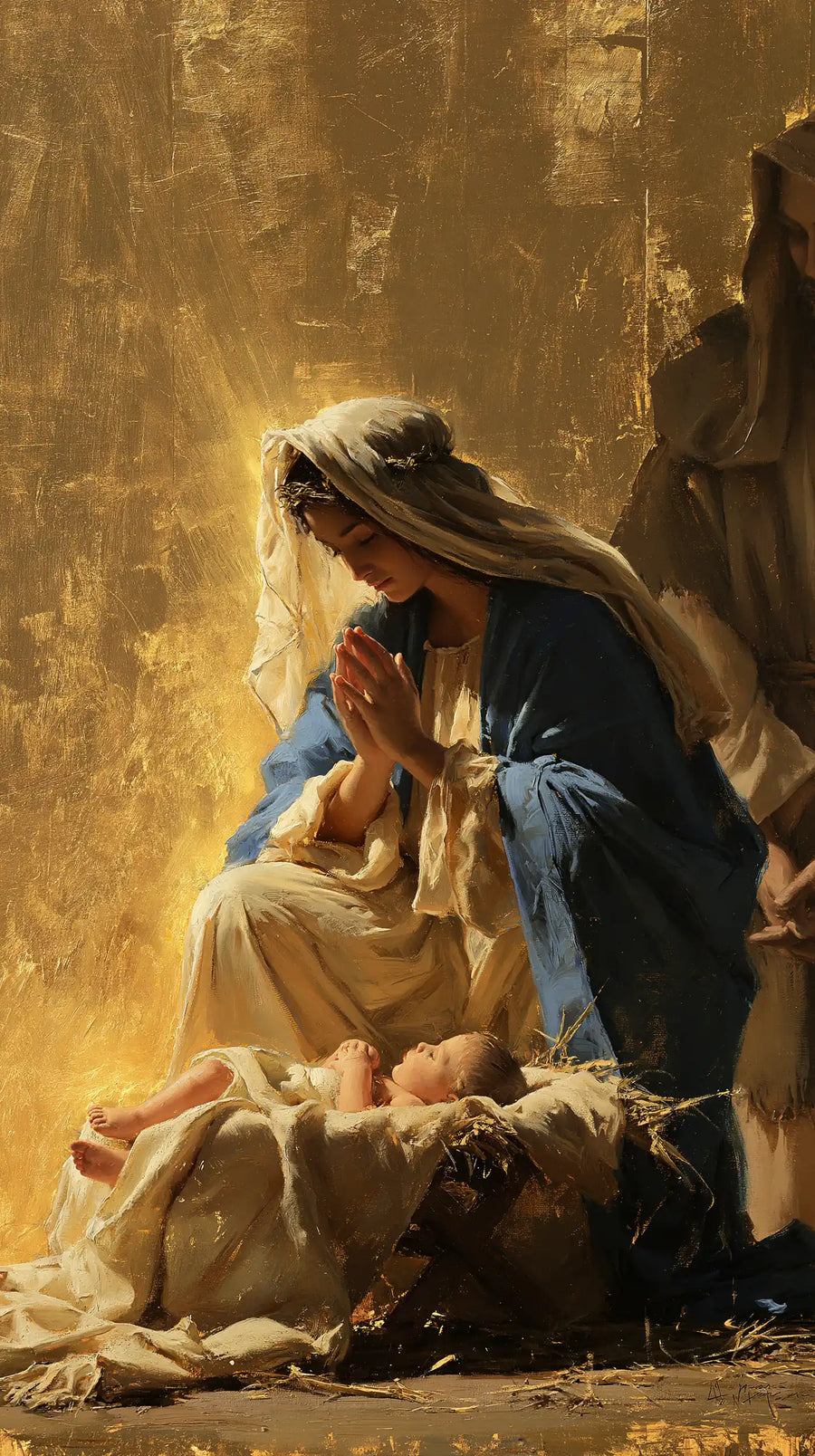 The Nativity - Sacred Gold · Portrait n° 5