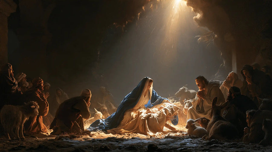 The Nativity - Sacred Monumental View · Landscape n° 5
