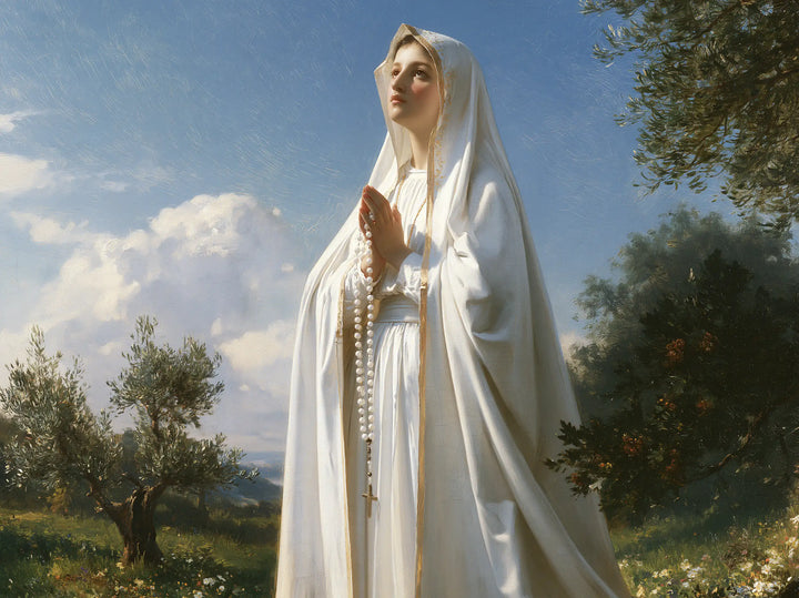 Our Lady of Fatima – White Mantle Across the Hills