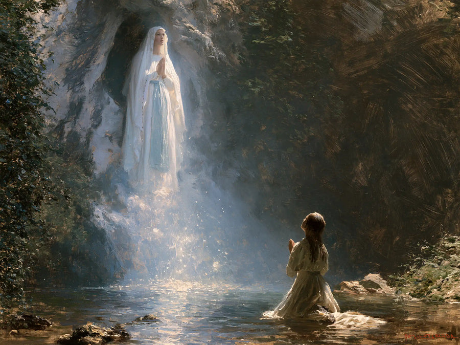 Heavenly Our Lady of Lourdes · Landscape no. 5