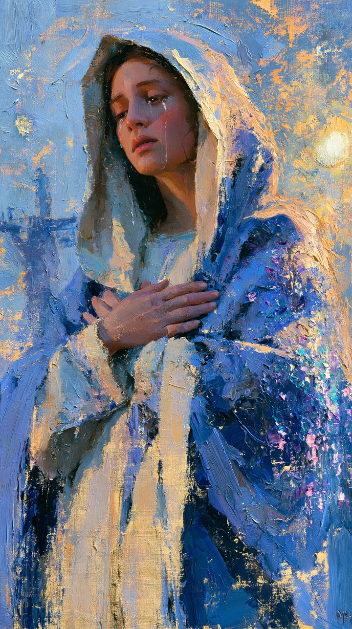 Our Lady of Sorrows - Impressionist · Portrait n° 8