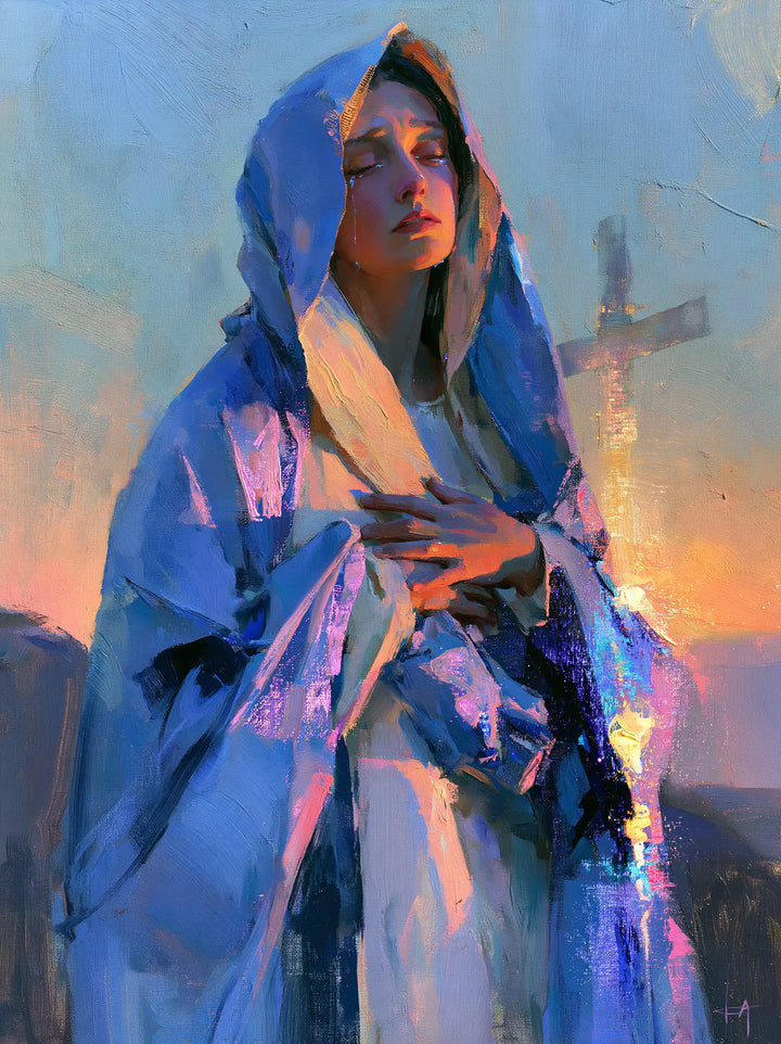 Our Lady of Sorrows - Impressionist · Portrait n° 19