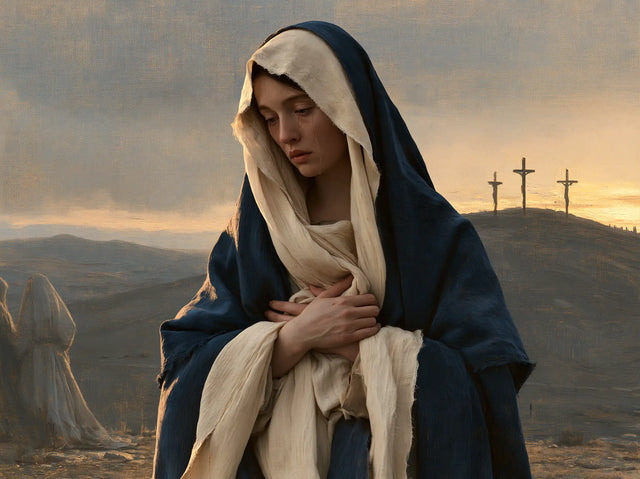Our Lady of Sorrows - Mary before the Deserted Golgotha · Landscape n° 3