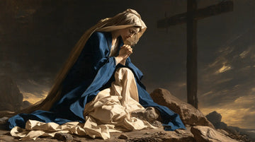 Our Lady of Sorrows - Mary Kneeling before the Cross · Landscape n° 11