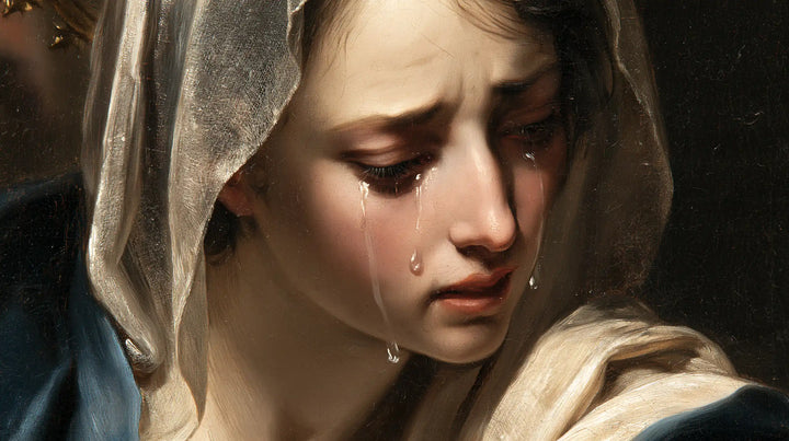 Our Lady of Sorrows — The Tear in the Hollow of the Pale Cheek