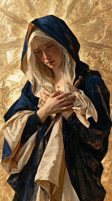 Our Lady of Sorrows - Sacred Gold · Portrait n° 4