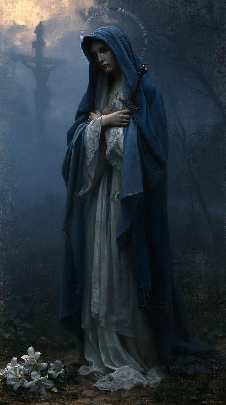 Our Lady of Sorrows - Symbolist · Portrait n° 2