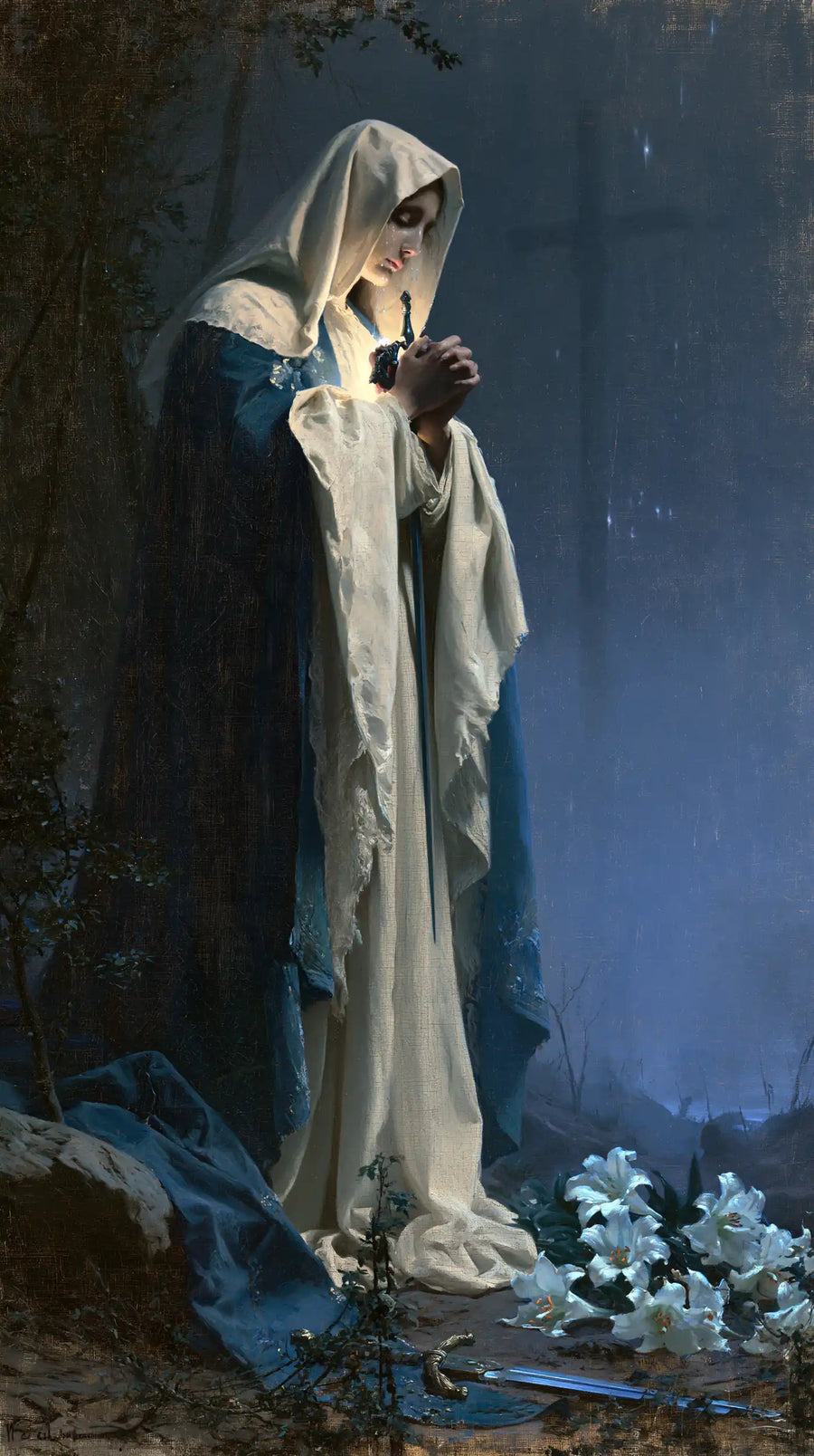 Our Lady of Sorrows - Symbolist · Portrait n° 8