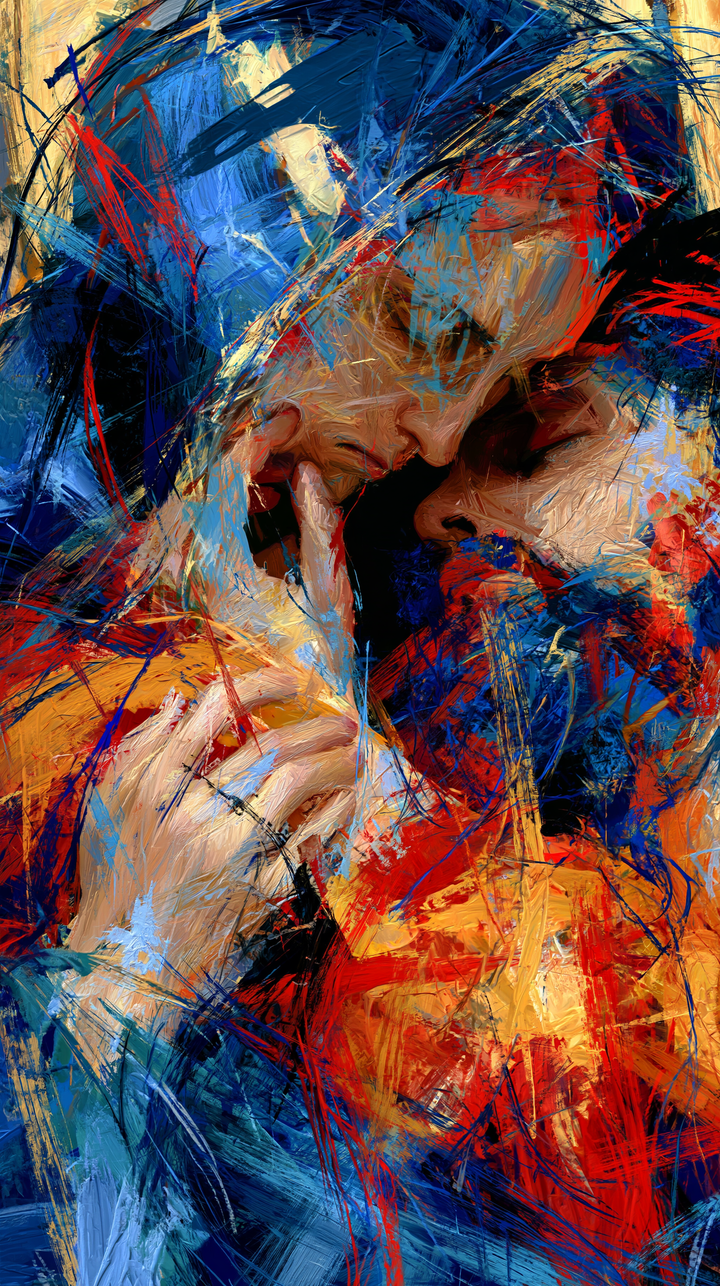 The Pietà — A Kiss Among the Shards