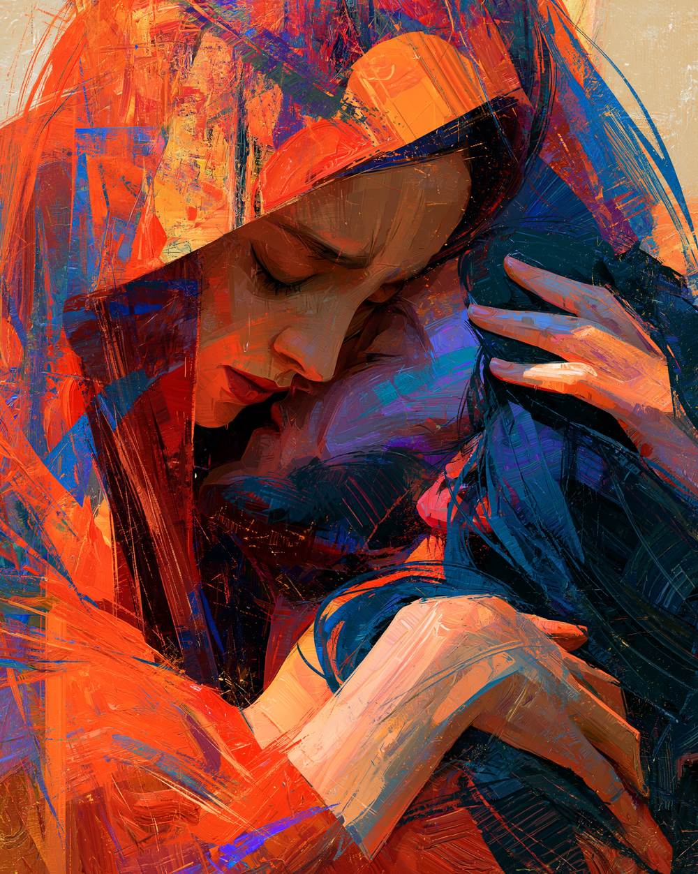 La Pietá - التعبيرية · Portrait n° 10 - الفن المسيحي