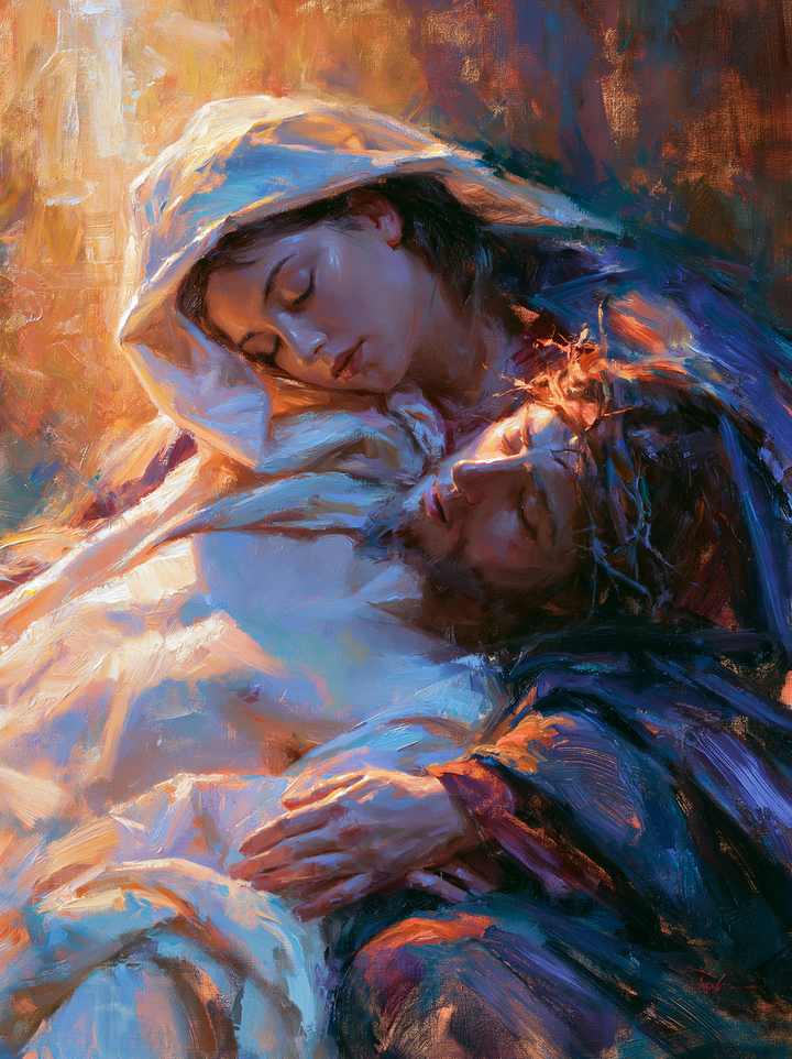 The Pietà - Impressionist · Portrait n° 14