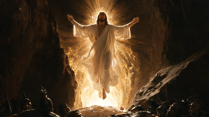 The Resurrection of Jesus Christ - Black and Gold · Landscape n° 13