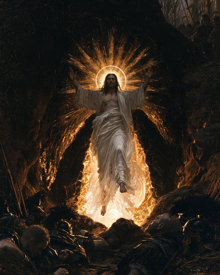 The Resurrection of Jesus Christ — The Crown of Copper Rays