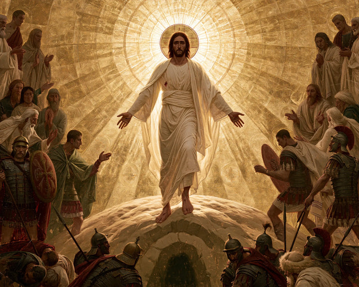 The Resurrection of Jesus Christ - Contemporary Byzantine · Landscape n° 6