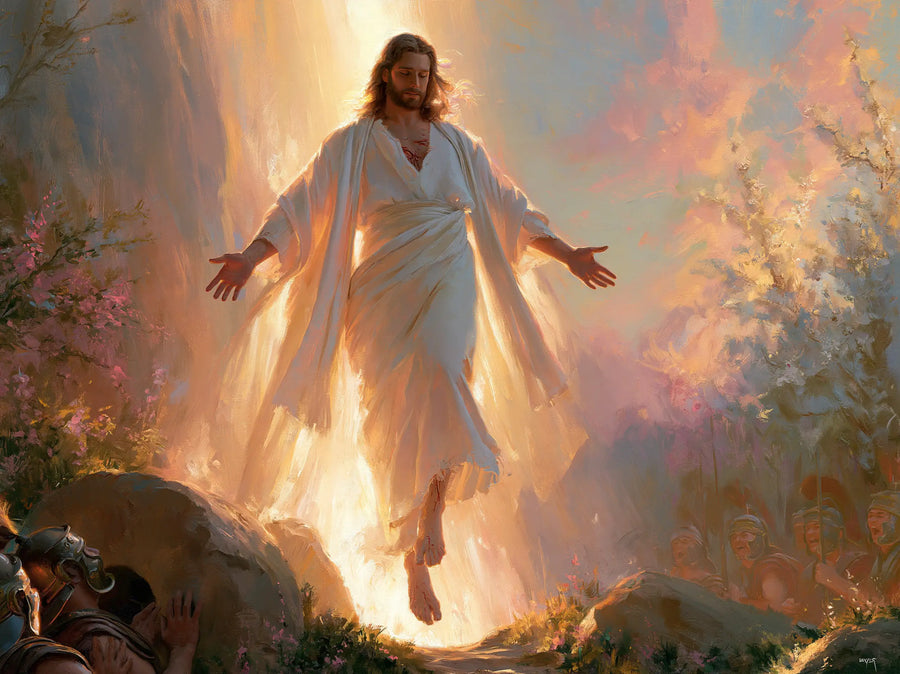 The Resurrection of Jesus Christ - Divine Light · Landscape n° 11