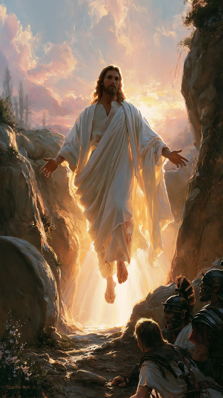 The Resurrection of Jesus Christ - Divine Light · Portrait n° 12
