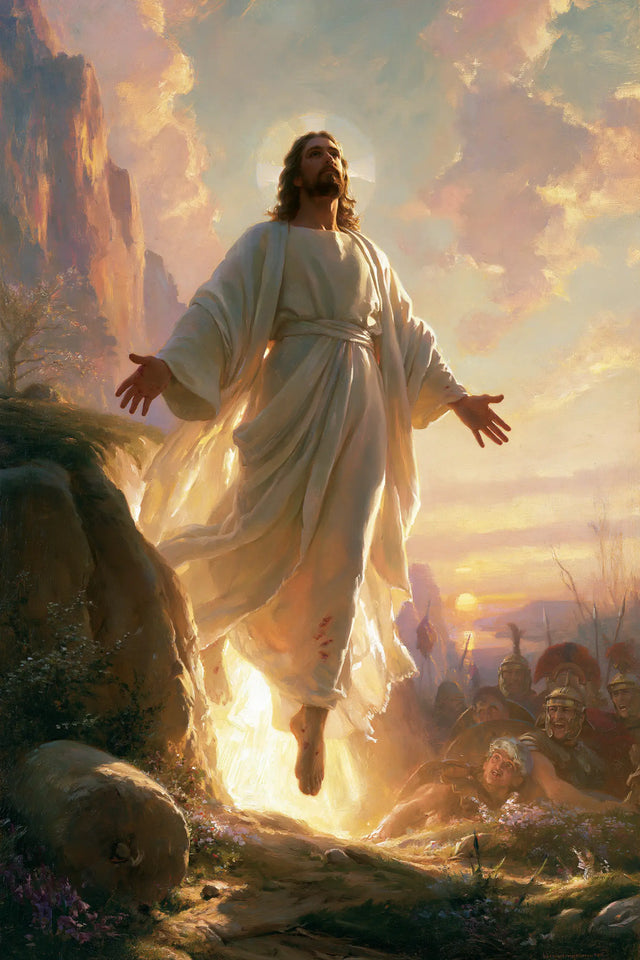 The Resurrection of Jesus Christ - Divine Light · Portrait n° 13