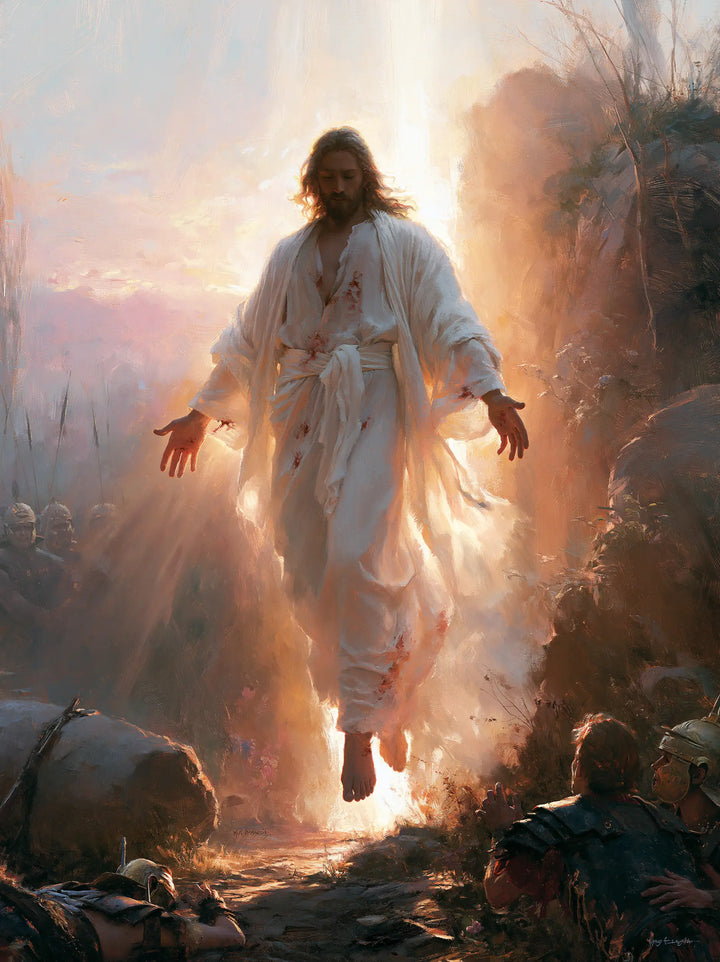 The Resurrection of Jesus Christ - Divine Light · Portrait n° 17