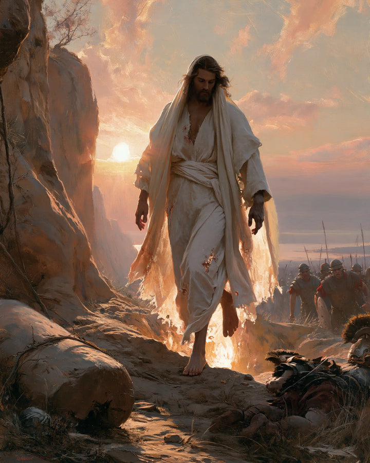 The Resurrection of Jesus Christ - Divine Light · Portrait n° 24