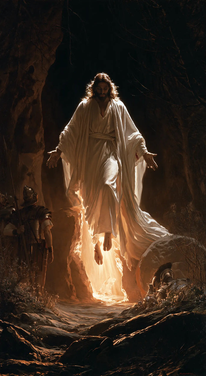 The Resurrection of Jesus Christ - Explosion of Movement · Portrait n° 8