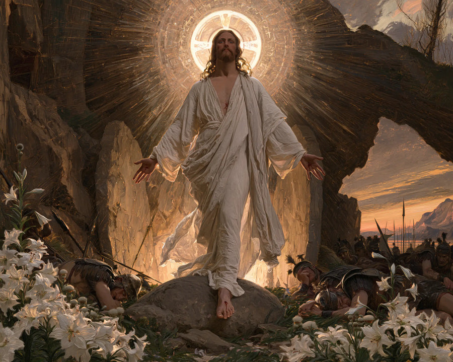 The Resurrection of Jesus Christ - Expressionist · Landscape n° 4