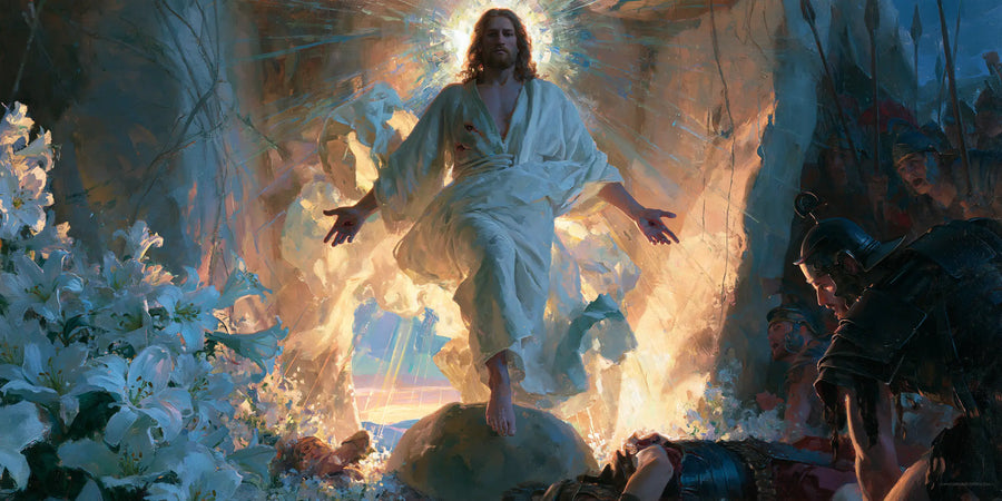 The Resurrection of Jesus Christ - Expressionist · Landscape n° 18