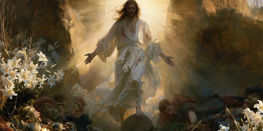 The Resurrection of Jesus Christ - Expressionist · Landscape n° 20