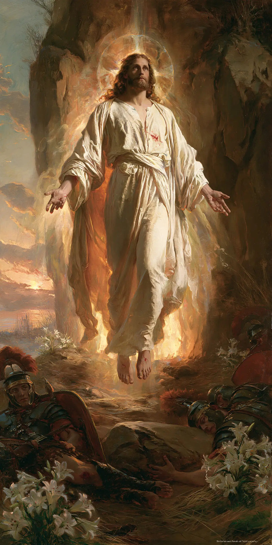 The Resurrection of Jesus Christ - Expressionist · Portrait n° 1