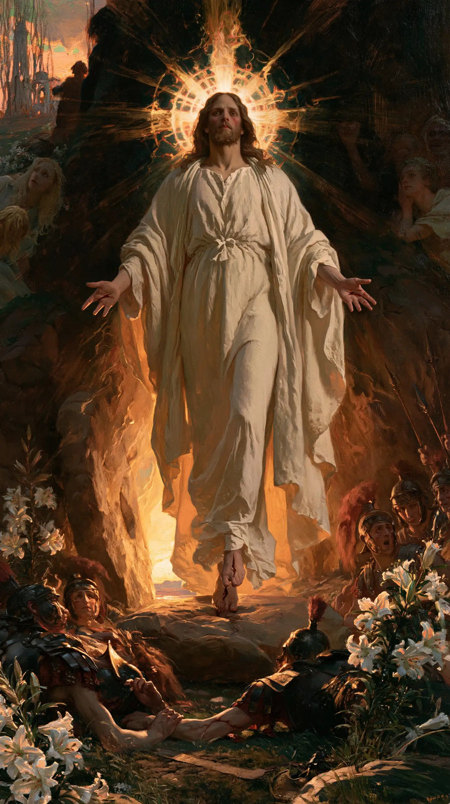 The Resurrection of Jesus Christ - Expressionist · Portrait n° 10