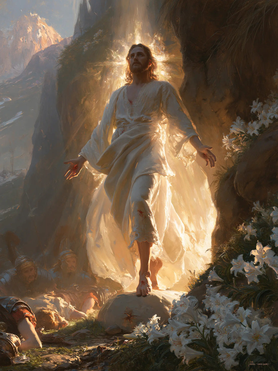 The Resurrection of Jesus Christ - Expressionist · Portrait n° 16