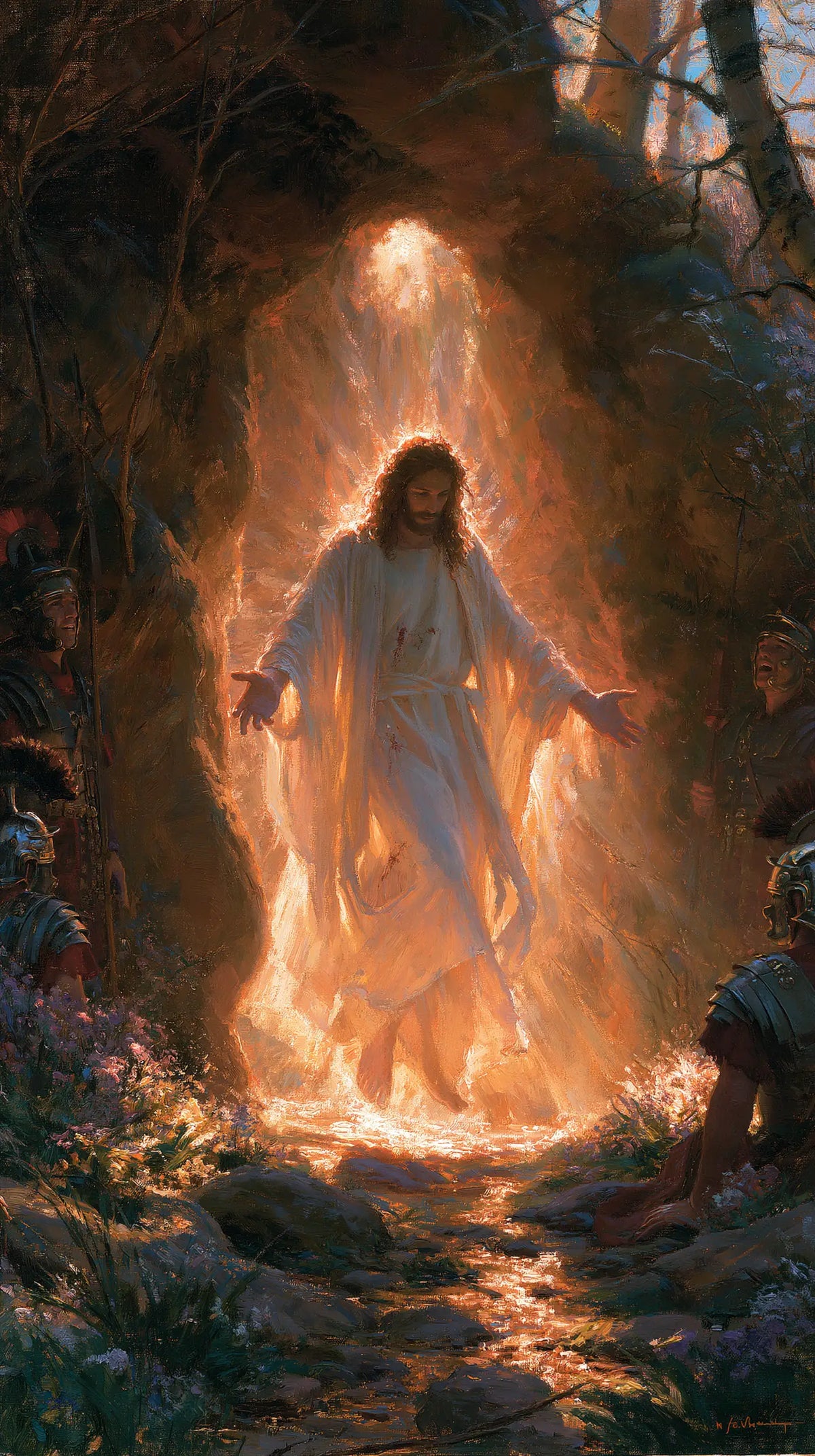 The Resurrection of Jesus Christ — The Ember within the Blue Garden