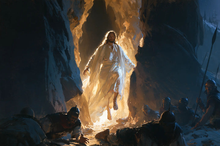 The Resurrection of Jesus Christ - Midnight-blue Chiaroscuro · Landscape n° 14